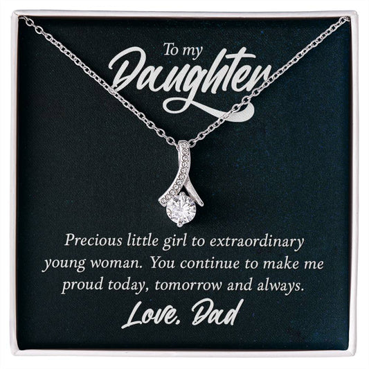 Daughter Love Dad- Alluring Beauty Necklace